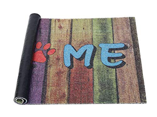 Darkyazi 23.6" x 35.4" Colorful Doormats Entrance Front Door Rug Funny Outdoors/Indoor/Bathroom/Kitchen/Bedroom/Entryway Floor Mats,Non-Slip Rubber (Home)