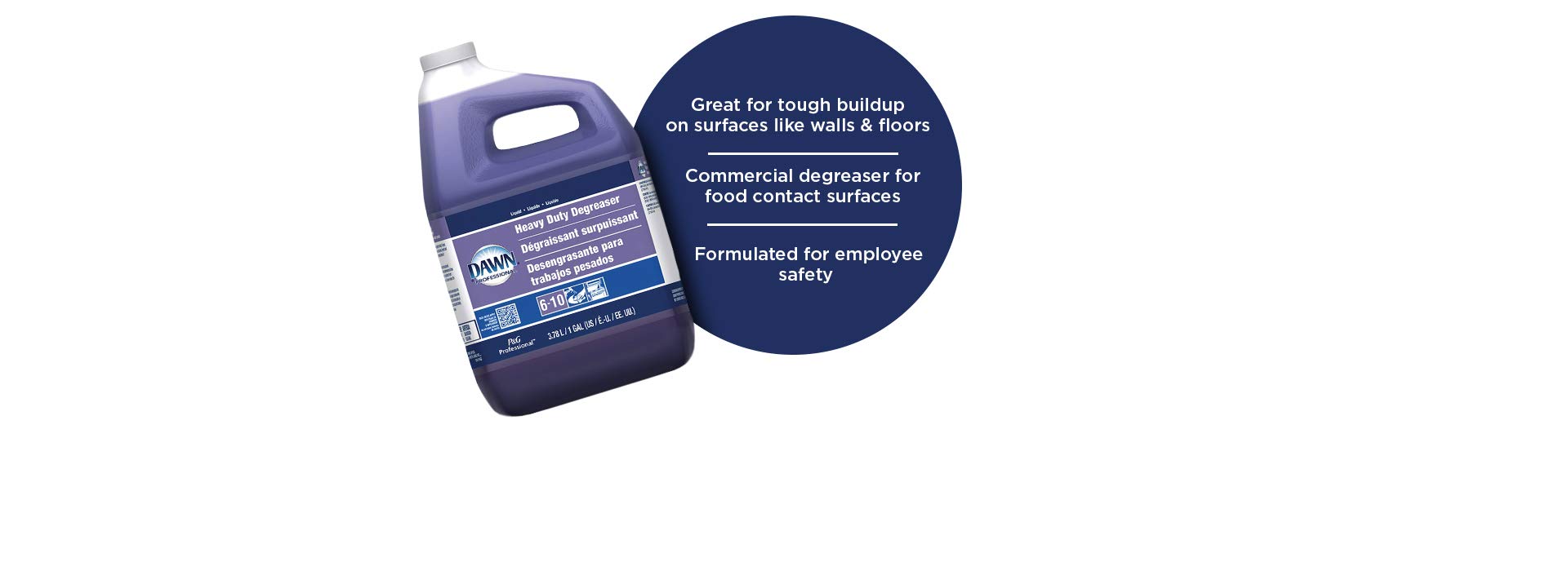 P&G PROFESSIONAL 10037000000000 Dawn Bulk Heavy Duty Liquid Degreaser