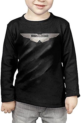 Aston Martin Logo Toddler Long Sleeve Cotton Tee