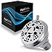 AquaDance Chrome Finish 6-Setting Shower Head for Maximum Power. Enjoy 2.5 gpm Spiral High Performance Luxury Even Under Low Water Pressure