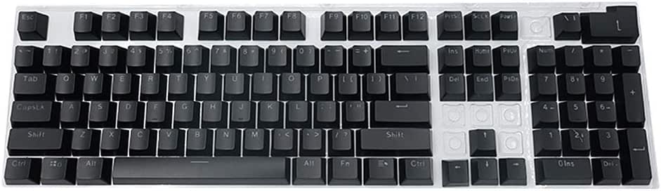 JNT Teclado for Juegos 104 Teclas retroiluminadas DIY Clave Cap Kit for