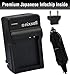 Nixxell Battery charger for Fujifilm NP-85 and Fuji FinePix S1, SL240, SL260, SL280, SL300, SL305, SL1000 (Fully Decoded)