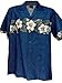 A WinnieFashion Hawaiian (100% Cotton) New SURF / Hibiscus Aloha Shirts (USA)