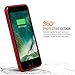 iPhone 7 Plus Battery Case,iPosible Extra Slim Rechargeable Protective Charging Case 4000mAh,Portable Charger Cover with LED Indicator Light for iPhone 7 Plus (5.5 inch)-[NOT for iPhone 7(4.7inch)]