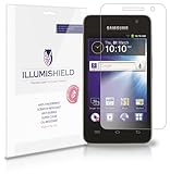 iLLumiShield - Galaxy Player 3.6 Screen Protector Japanese Ultra Clear HD Film with Anti-Bubble and Anti-Fingerprint - High Quality (Invisible) LCD Shield - Lifetime Replacement Warranty - [3-Pack] OEM / Retail Packaging