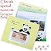First 5 Years Baby Memory Book, Unisex – Album Record Photo with Memories Stickers, Yellow.