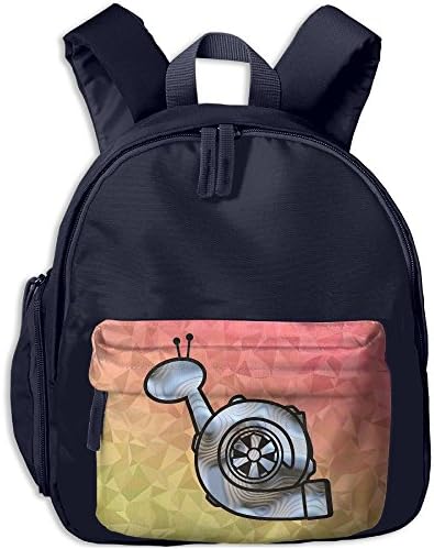 Turbo Boost Snail Toddler Cute School Backpack Schoolbag