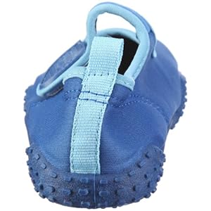 Playshoes Unisex Kinder Aquaschuhe Aqua-Schuhe Klassisch, Blau Klassisch, 26/27 EU 3 Schnorchelmasken 51Q10LCc1EL. SS300 Obermaterial : Netz
Innenmaterial : Ohne Futter
Absatzform : Flach