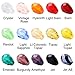 BEADNOVA Teardrop Faceted Crystal Glass Beads for Jewelry Making DIY Craft Beads Bracelet Wholesale Mix lot 750pcs