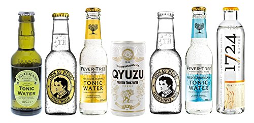 Tonic Water - Probierset 7 Sorten Erfrischungsgetränk inkl. Pfand - 7x0,2l/1St