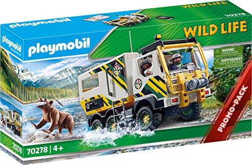 PLAYMOBIL Wild Life 70278 Expeditionstruck, Ab 4 Jahren