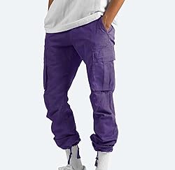 Men's Tactical Cargo Joggers Pant Sport Work
