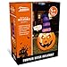 Joiedomi 5 FT Halloween Inflatables Outdoor Decorations, Pumpkin Inflatable Halloween Decor Outdoor with Witch Hat, Blow Up Pumpkin with Build-in LEDs for Yard Decorations