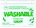 READY 2 LEARN Washable Stamp Pad - Green - Non-Toxic - Fade Resistant - Decorate Scrapbooks, Posters and Cards
