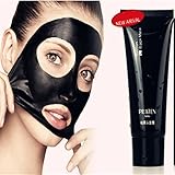 TraveT Women Deep Cleansing Black Mud Face Mask Blackhead Acne Remover Mask Easy Peeling Off