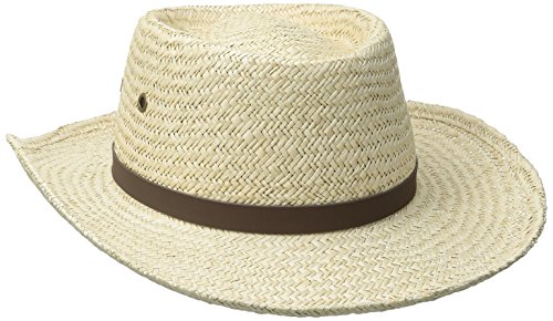 Scala Men's Palm Fiber Gambler, Natural, Small/Medium