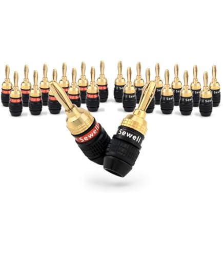 Amazon.com: Chord Odyssey 2 Speaker Cables - Pair - 24K Banana to