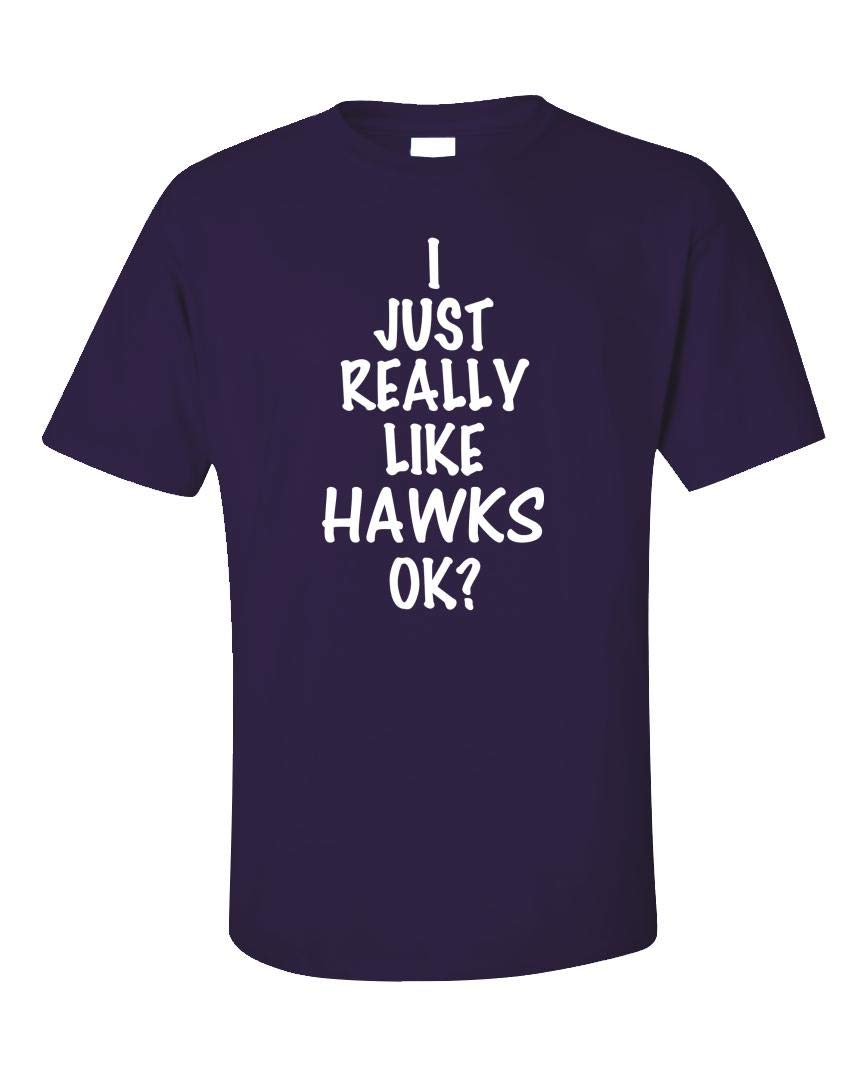 Really Like Hawks - Falcon Gift Idea - Funny Raptor Theme - Bird Of Prey Design - Unisex T