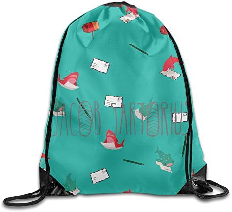 Fashion Jacob Sartorius Logo Tote Bags Drawistring Pouch Travel Sport Bag For Adult Men Women Girl Boy Backpack