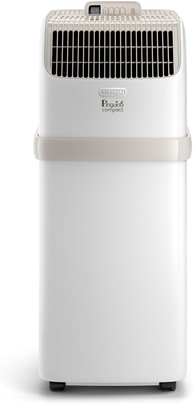 De Longhi Pinguino Compact 8300 BTU 3 in 1 Portable Air Conditioner White