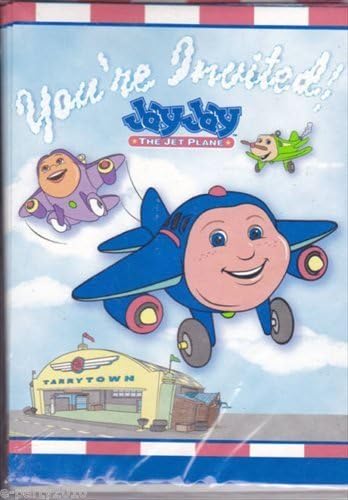 Amazon Com Jay Jay The Jet Plane Invitations W Envelopes 8ct Toys Games