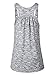 JL&LJ Women Tank Tops Soft Cotton Racerback Workout Loose Fit Plus Size Vest for Yoga Jogging Running (Gray, XL)