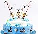 High Class Pirate Cake Topper Decoration Kit