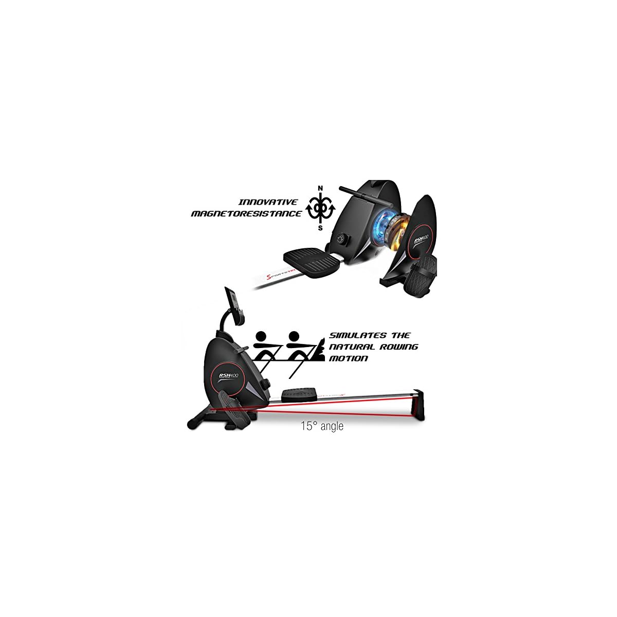 sportstech rowing machine