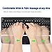 BRILA Keyboard Wrist Rest Support Cushion Pad for Computer, Laptop, Office Work, PC Gaming - Memory Foam Gel with Massage Holes Design - Non-Slip Easy Typing Wrist Pain Relief (Black Keyboard Pad)