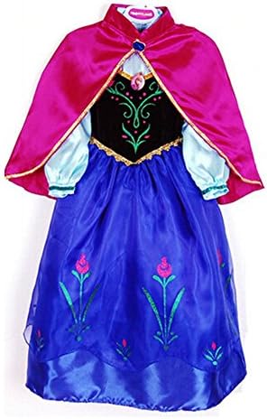 BD Baby Girl's Snow Queen Dress Costume Party Princess Dress Sequined Dress, 7