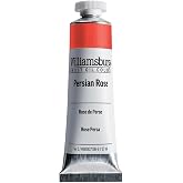 Williamsburg Artist Oil Colors, Persian Rose, 37 ml Tube | Artist grade oil paint delivering rich texture, high pigment load, and distinctive handmade character.