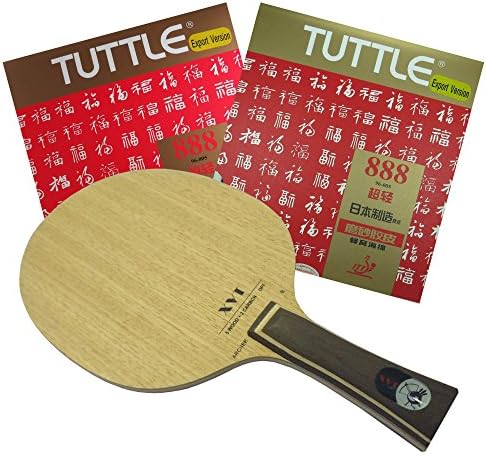 Xvt Archer-B Carbon Table Tennis Blade + Tuttle 888 Table Tennis Rubbers