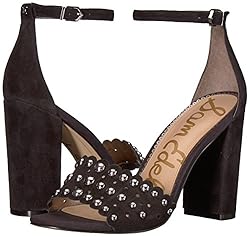 Sam Edelman Women's Yaro Heeled Sandal, Black, 10.5