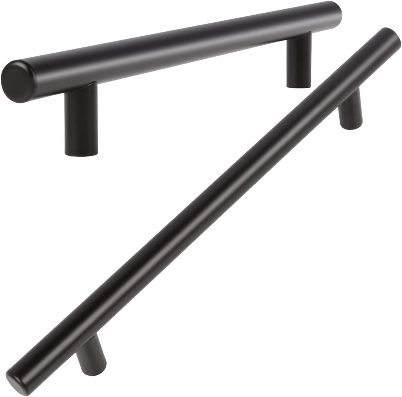 Ferretería para armarios 25 unidades 15 Pack color negro Tiradores de