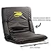 Memory Foam Stadium Bleacher Seat with Back & Armrest | Extra Wide Feature Adds 6