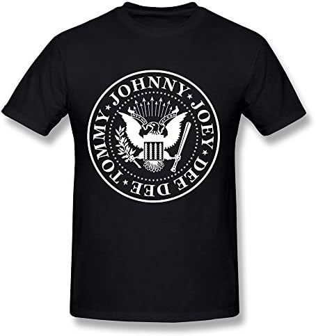 Ramones Sugar Skull Logo T-shirt - Black