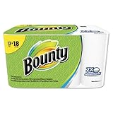 Bounty Paper Towels, White, Giant Rolls-12 Ct (2)