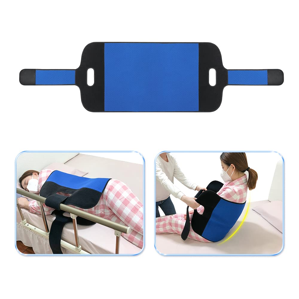 Photo 1 of Patient Turning Device Belt For Bed Rails Elderly Adults Safety Hospital Beds For Home Use Transfer Belts For Lifting Seniors Multifunctional Turnover Bedridden Disability Prevention Bed Sore Aid Care