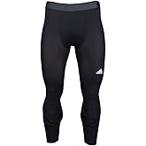 adidas Men's Basketball Padded Three-Quarter Tights