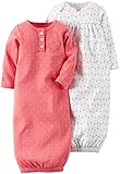 Carter's Baby Girls' 2 Pack Sleeper Gowns (Baby)