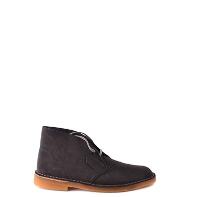 clarks desert boot dark grey