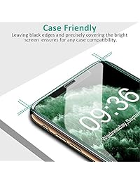 Bovon for iPhone 11 Pro Max Screen Protector 2019 6.5’’, for iPhone Xs Max Screen Protector [ Alignment Frame] [Ultra Clear] [Case-Friendly][Scratch Proof] 0.25mm Tempered Glass (2 Packs)