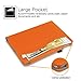 Fintie iPad 9.7 2018 2017 / iPad Air 2 / iPad Air Case - [Corner Protection] Multi-Angle Viewing Folio Cover w/Pocket, Auto Wake/Sleep for Apple iPad 6th / 5th Gen, iPad Air 1/2, Orange