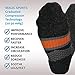 Premium Marino Wool Compression Socks, Reinforced Ankle and Arch Support, Pressure dispersing heal, Enhanced Stability of Ankles, Ideal for Running, Cycling, Hiking, Flight Travel and Much More