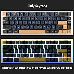 Fogruaden PBT Blue Samurai Keycaps, 163 Keycap Set