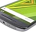 Skinomi Screen Protector Compatible with Motorola Moto X Play Clear TechSkin TPU Anti-Bubble HD Film