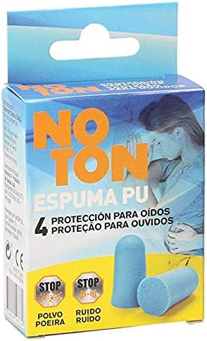Ear Plugs Ear Noton Bullet Pack of 4, Yellow, 4 count (Pack of 1)