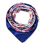 100% Polyester Silk Feeling 35" Kerchief Neck Scarf for Women by corciova 100% Polyester Silk Feeling 35" Kerchief Neck Scarf for Women by corciova