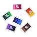 DECORA 24 Multicolor Ink Pads Rainbow Set of 6 for DIY Scrapbooking Craft