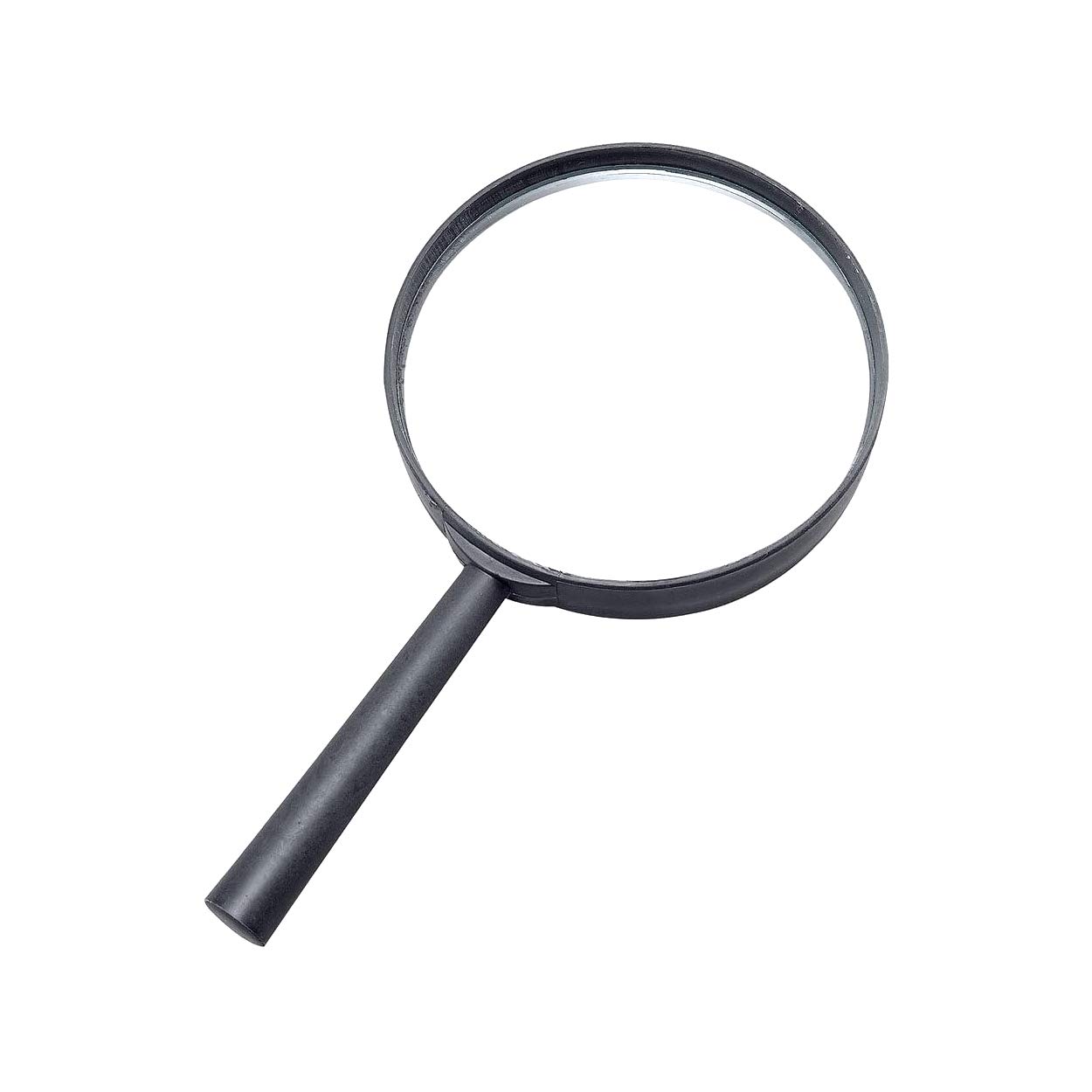 Bristol Novelty Detective Magnifying Glass, 2x or 3x Magnification, Glass Lens, Black - Perfect for Artwork, Halloween, Cosplay & More Halloween